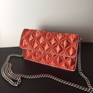 Marc by Marc Jacobs Orange Quilted Satin Bag